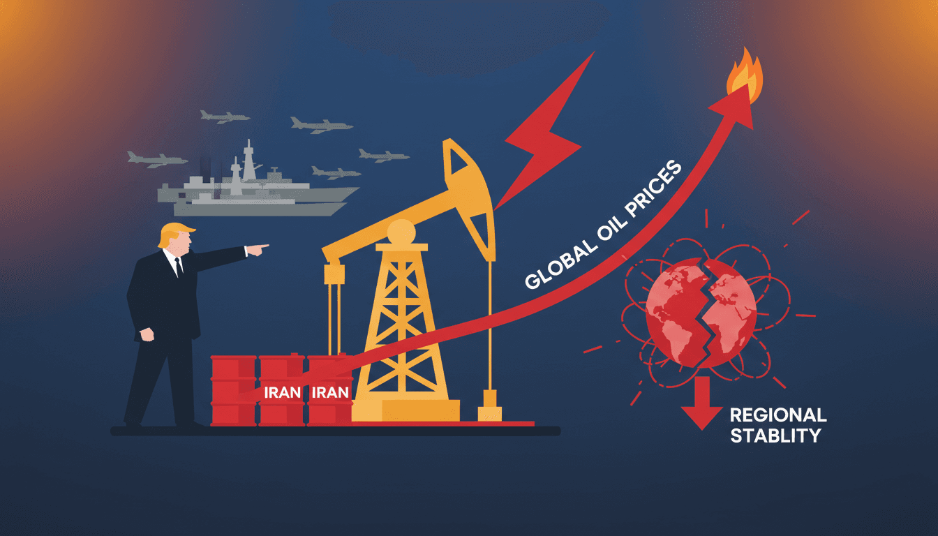 Trump escalates military strategy against Iran with threats to seize oil assets