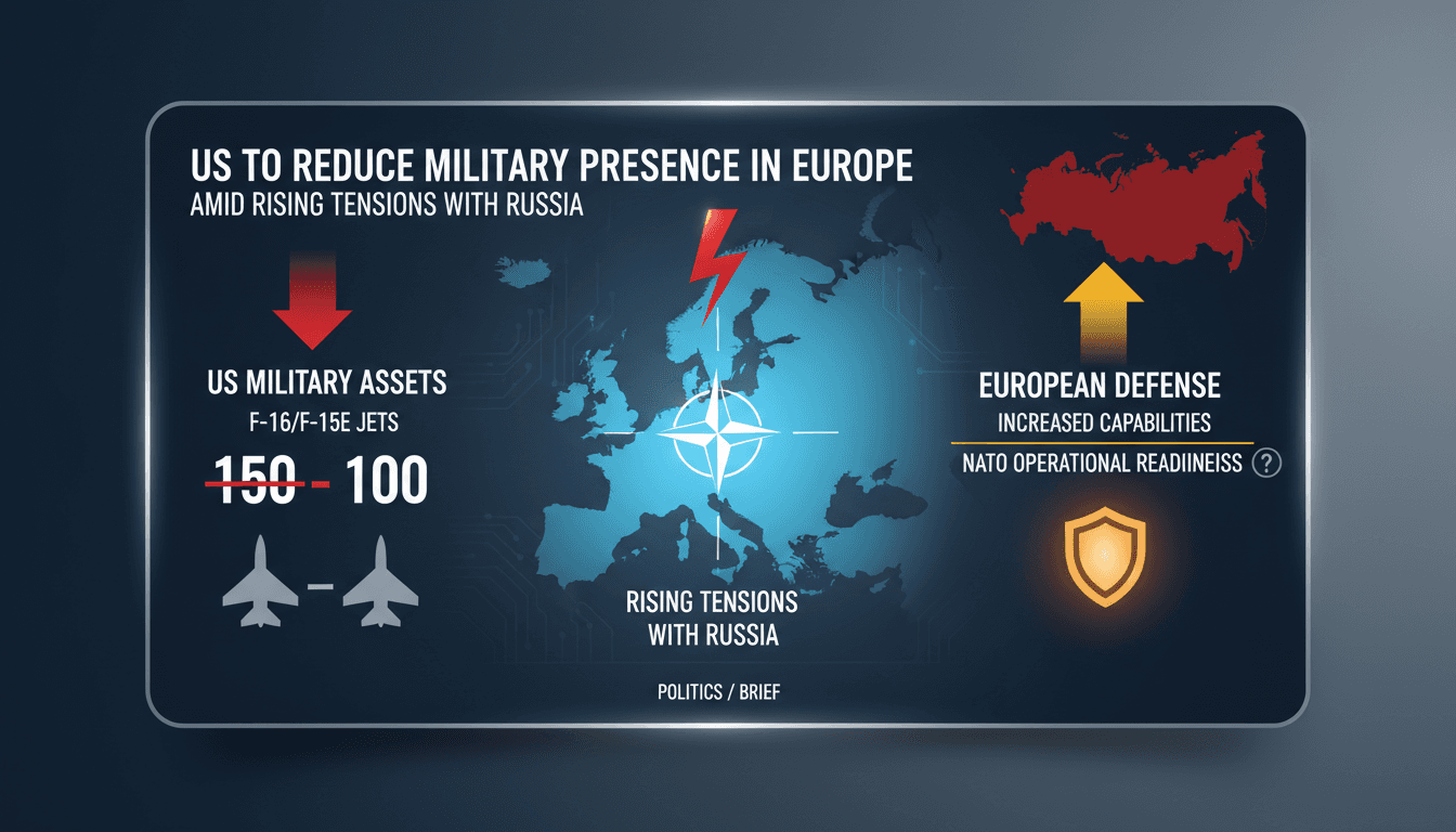 US military aircraft in Europe amidst rising tensions with Russia