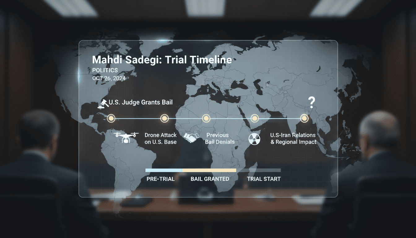 U.S. Judge Grants Bail to Iranian Engineer Ahead of Drone Attack Trial