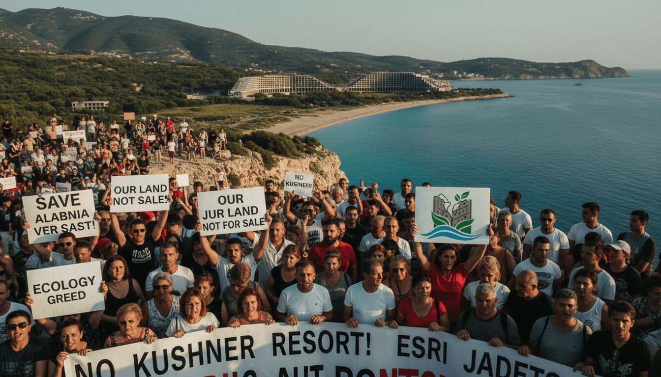 Protests Erupt in Albania Against Luxury Resorts Linked to Jared Kushner