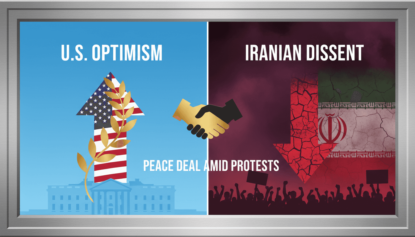 Trump announces potential U.S.-Iran peace deal amid domestic protests in Iran