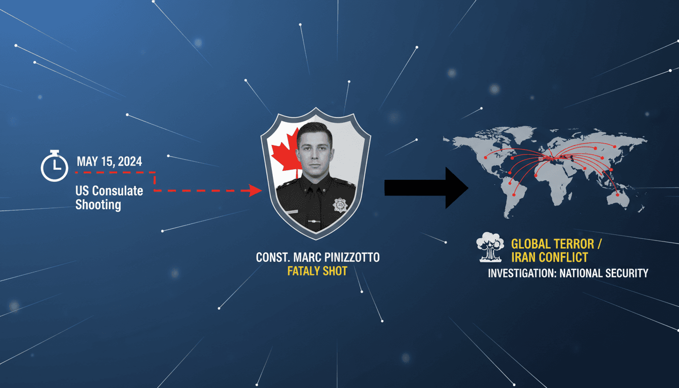 Toronto police officer fatally shot during search warrant linked to US consulate shooting