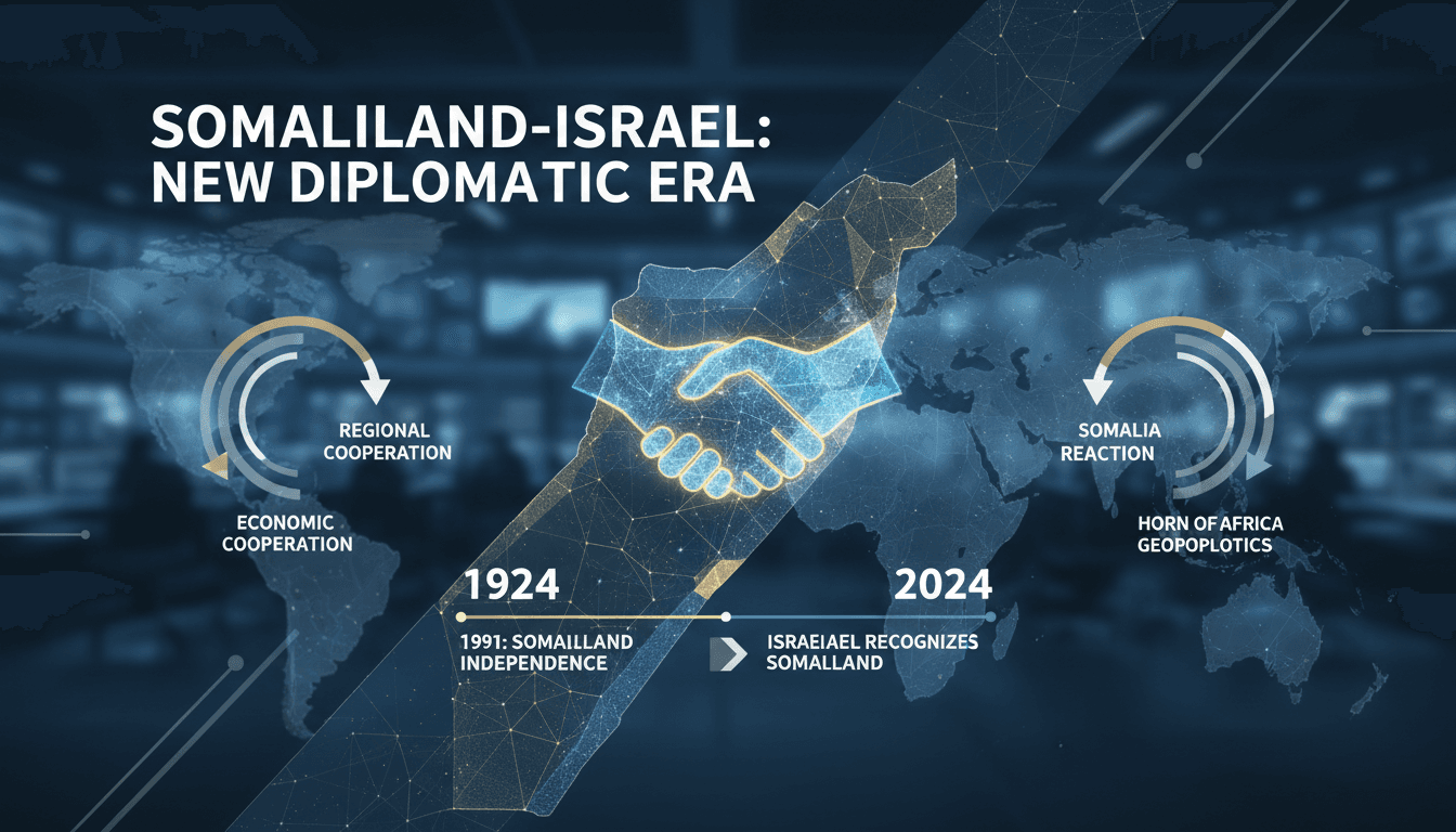 Somaliland President Abdirahman Mohamed Abdullahi during his visit to Israel.
