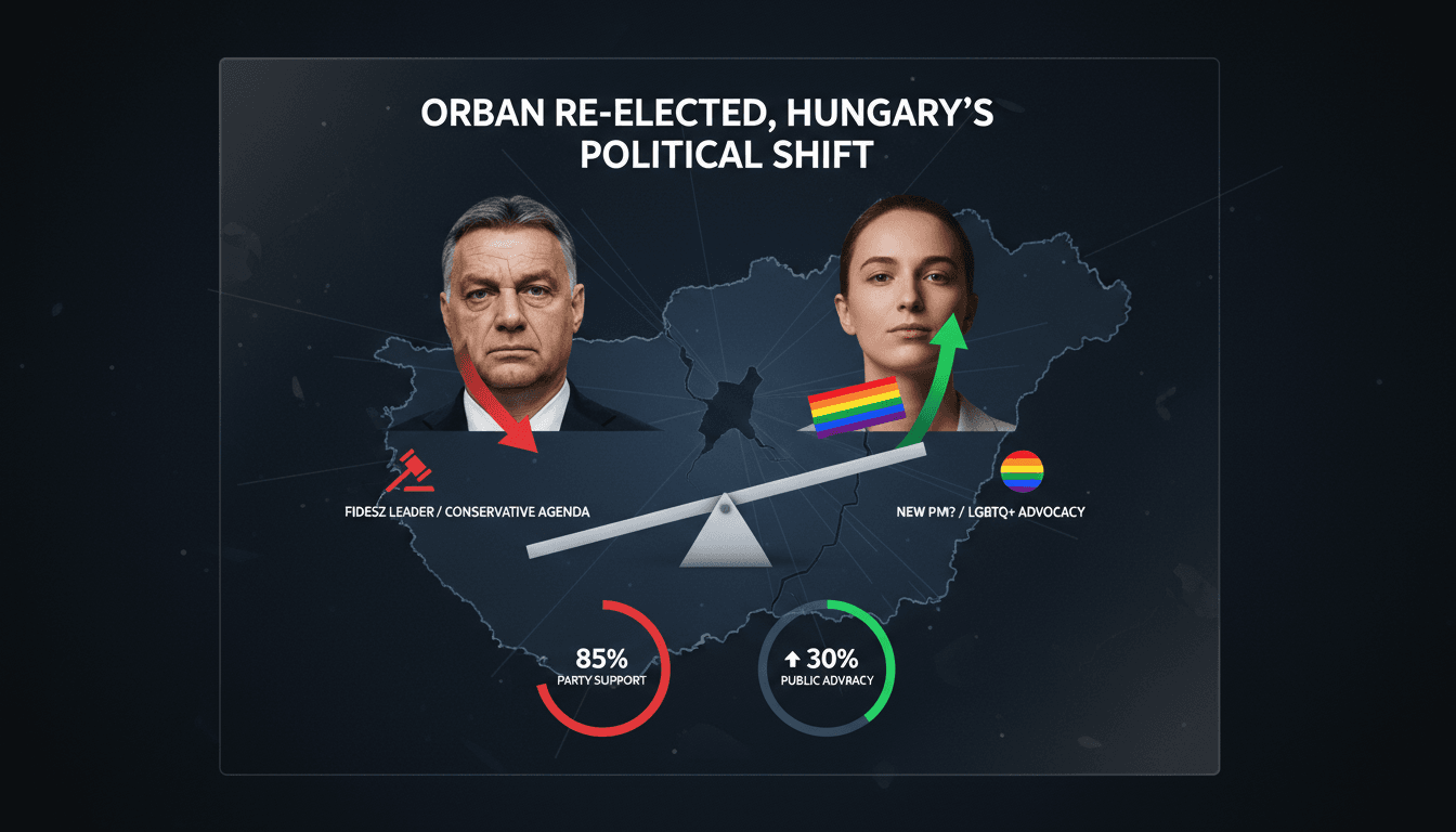 Viktor Orban addressing Fidesz party delegates during the congress.