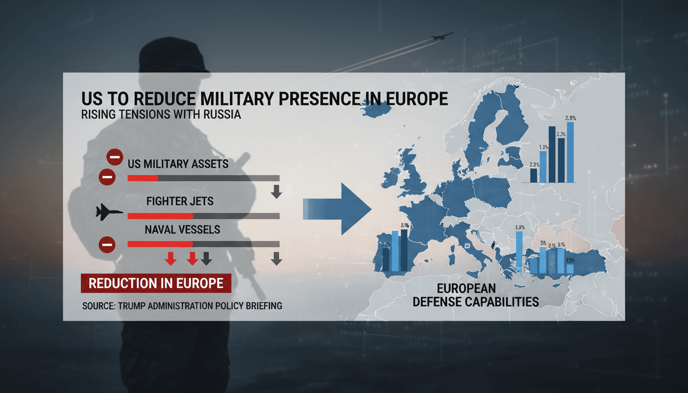US to Reduce Military Presence in Europe Amid Rising Tensions with Russia