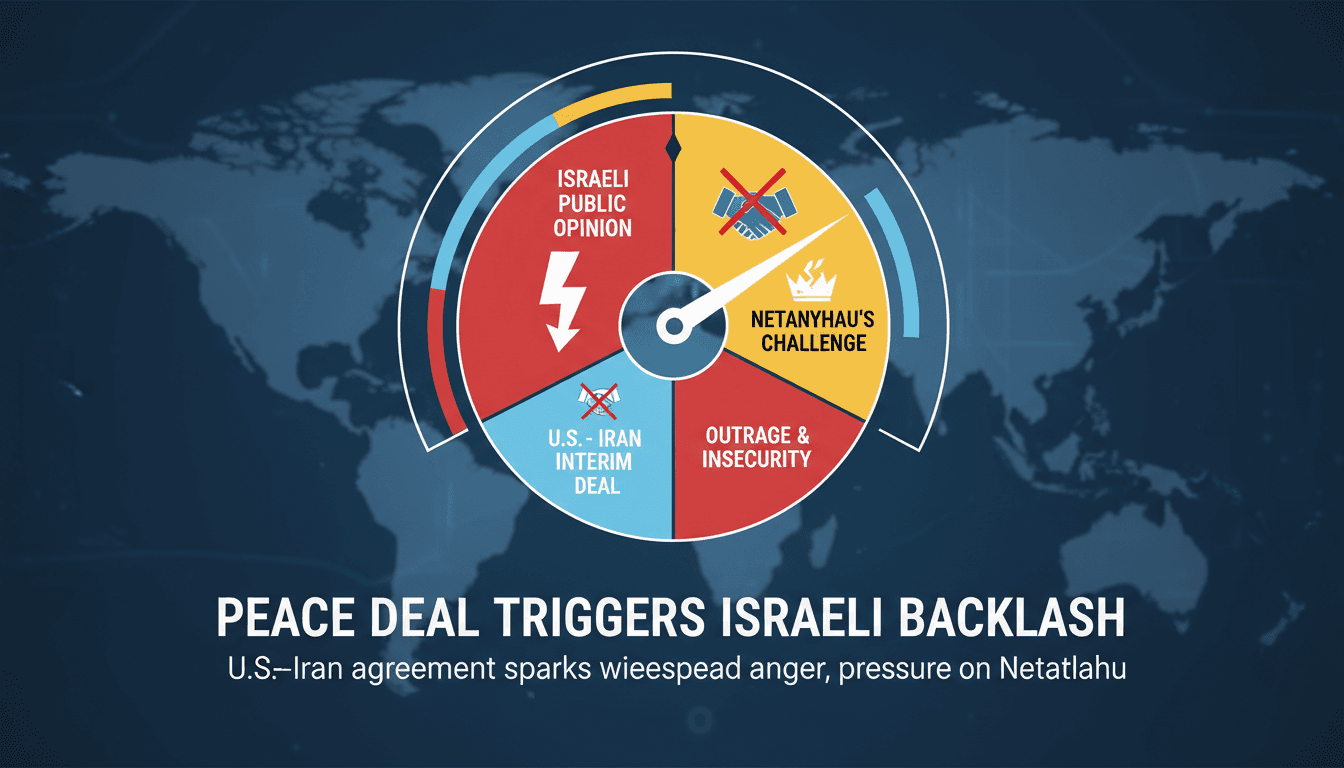 Israeli Prime Minister Netanyahu facing criticism over U.S.-Iran peace deal