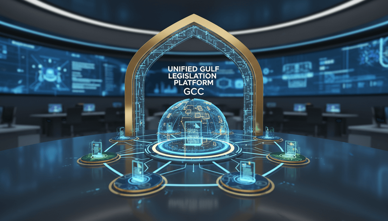 Inauguration of the Unified Gulf Legislation Platform by GCC leaders.