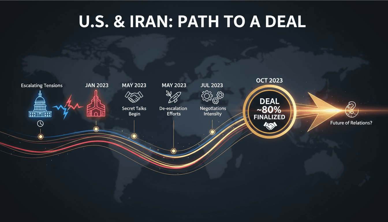 Diplomatic negotiations between the U.S. and Iran