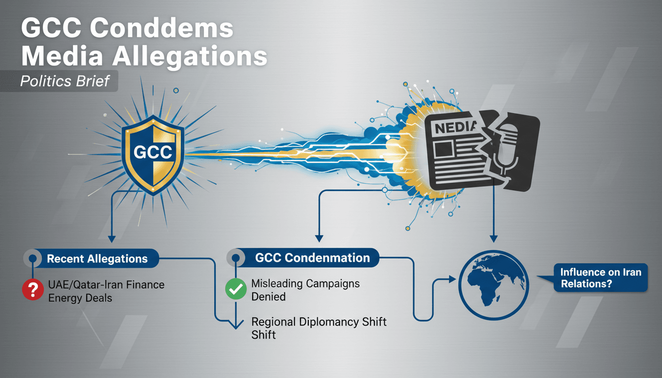 GCC Condemns Media Allegations Against UAE and Qatar