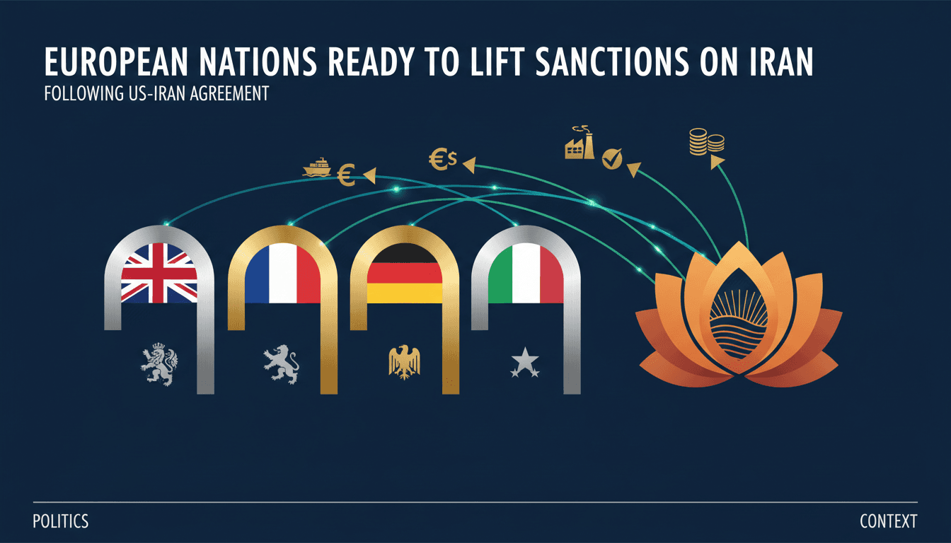 European Nations Ready to Lift Sanctions on Iran Following US-Iran Agreement