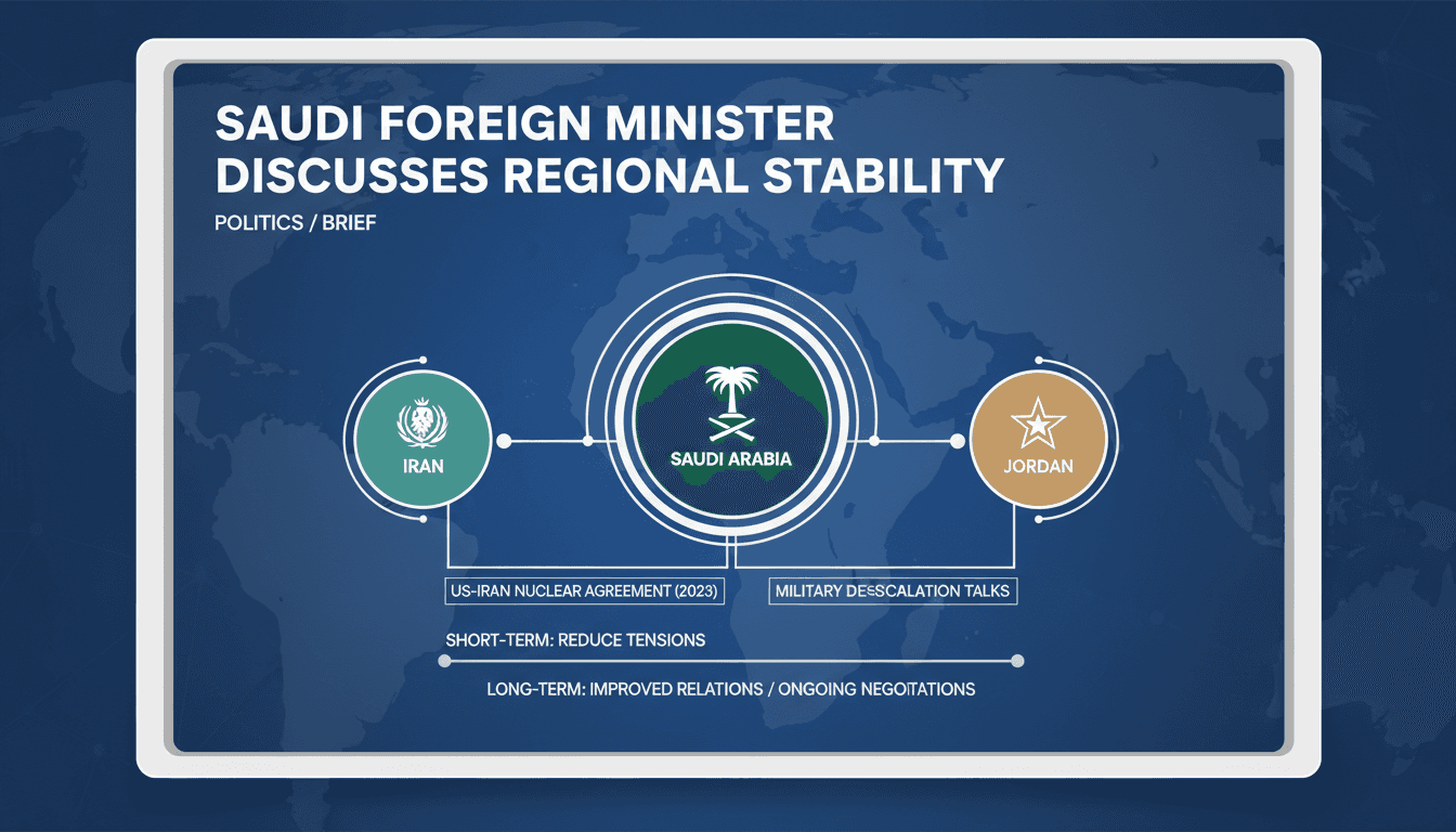Saudi Foreign Minister Prince Faisal bin Farhan during diplomatic discussions.