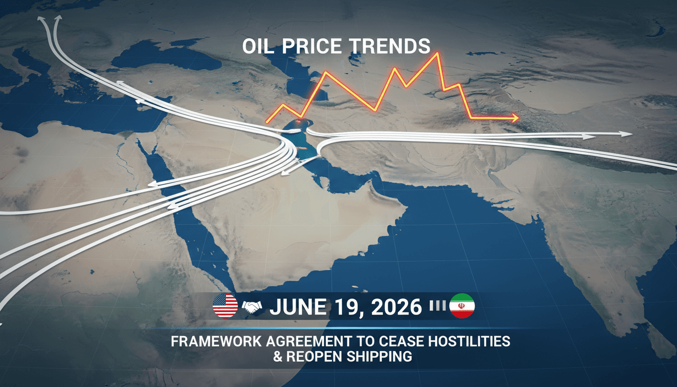U.S. and Iran Agree on Framework to Cease Hostilities and Reopen Shipping