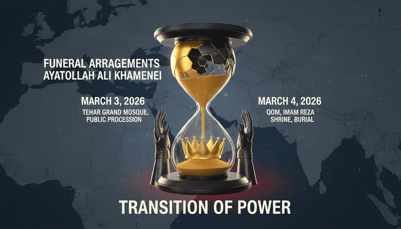 Funeral Arrangements for Iran's Late Supreme Leader Ali Khamenei Announced Amid Ongoing Conflict
