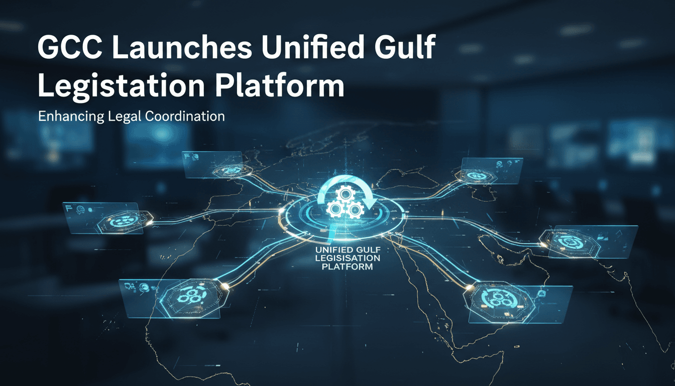 GCC Launches Unified Gulf Legislation Platform to Enhance Legal Coordination