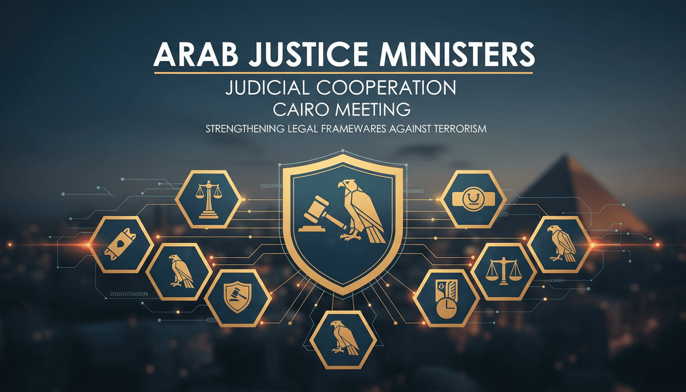 Arab Justice Ministers Strengthen Judicial Cooperation in Cairo Meeting