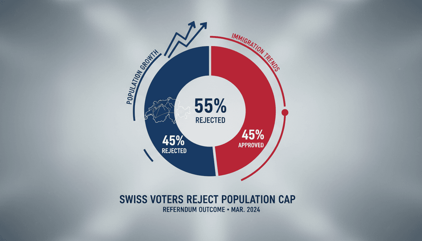 Swiss Voters Reject Population Cap Proposal in Recent Referendum