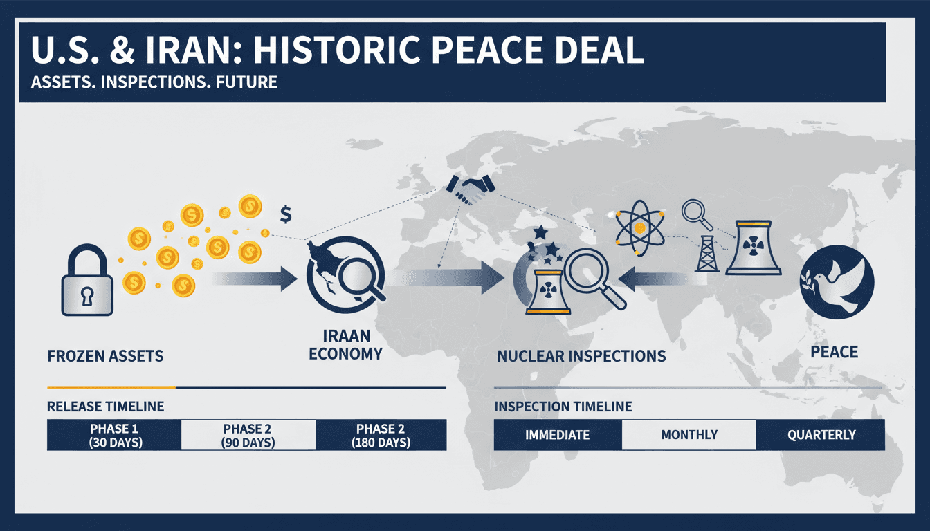 U.S. and Iran Reach Historic Peace Deal to End Middle East Conflict