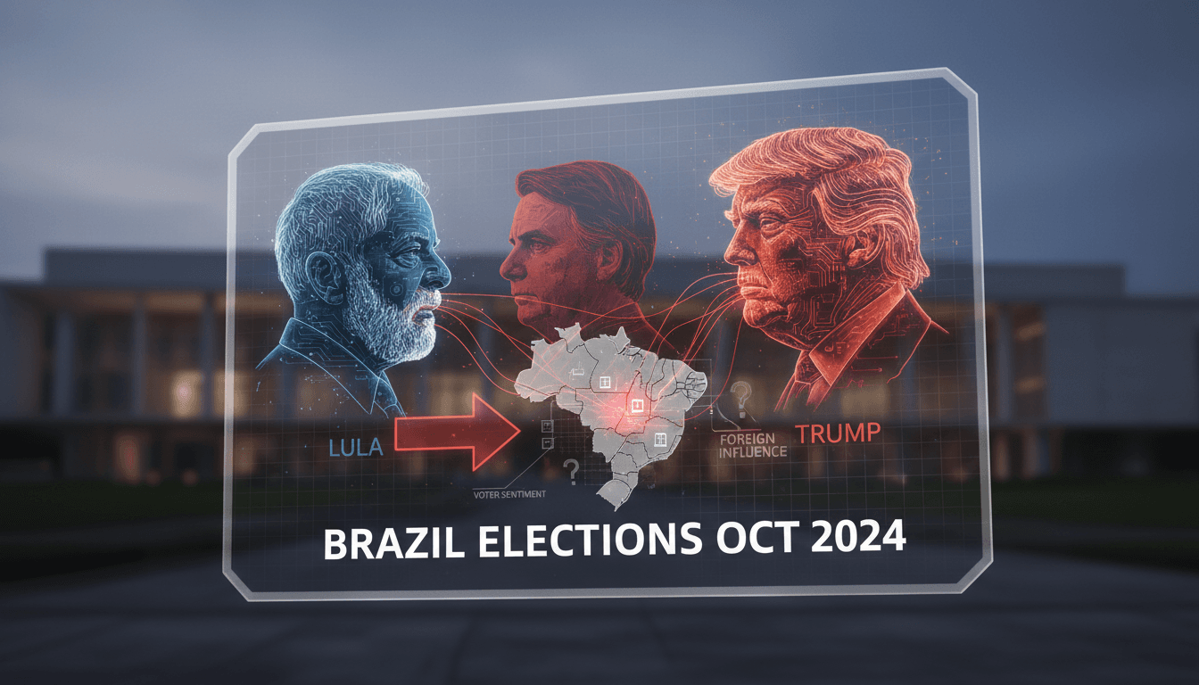 Lula da Silva addressing concerns over foreign influence in Brazil's elections
