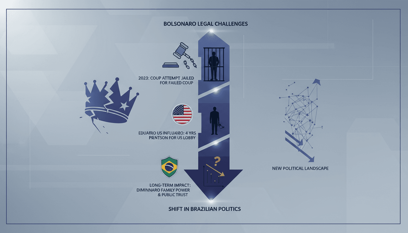 Eduardo Bolsonaro sentenced for attempting U.S. influence in father's trial