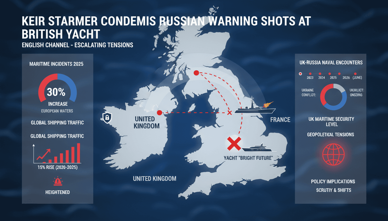 Keir Starmer Condemns Russian Warning Shots at British Yacht