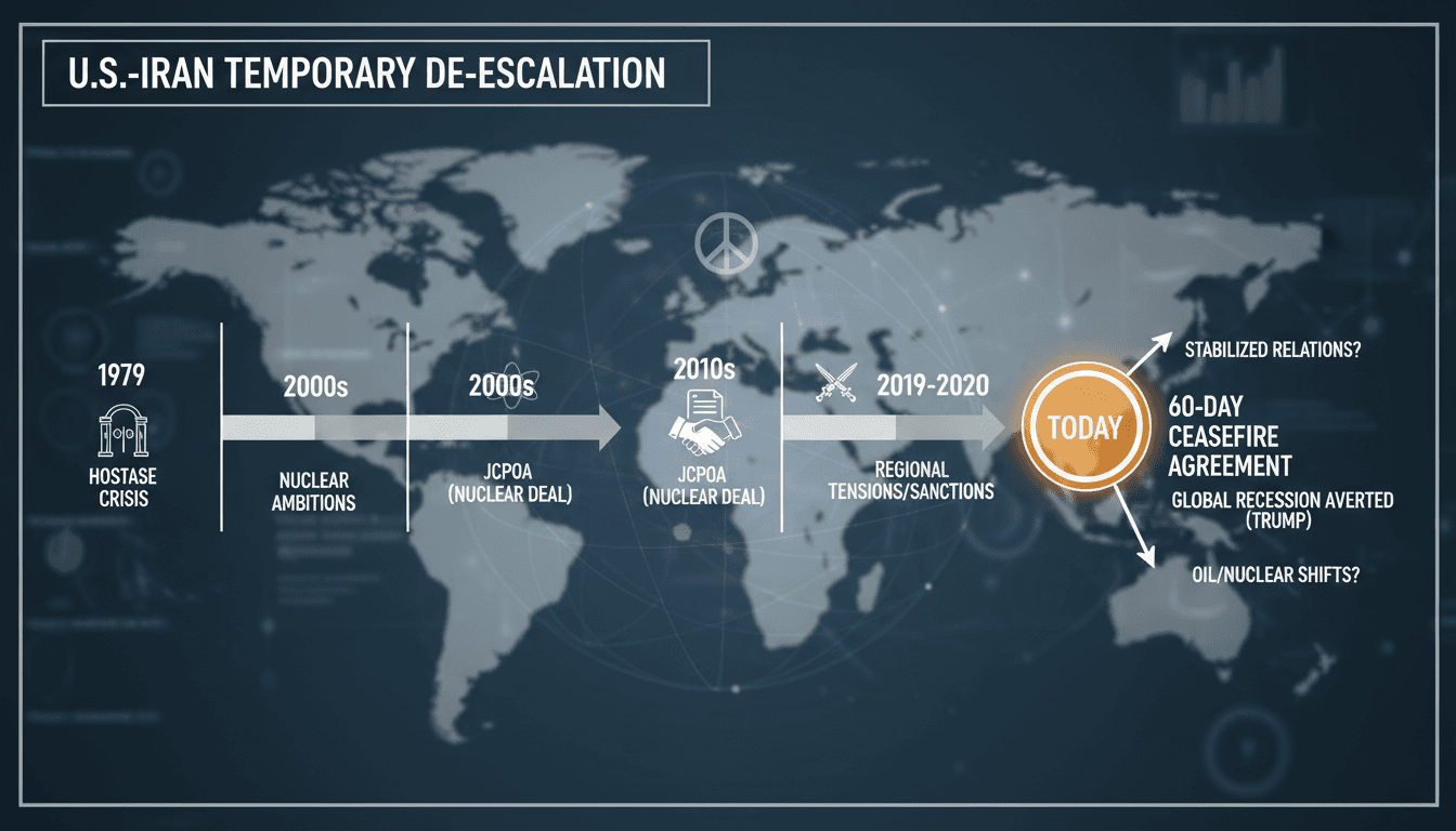 United States and Iran Reach Temporary Agreement to De-escalate Middle East Conflict