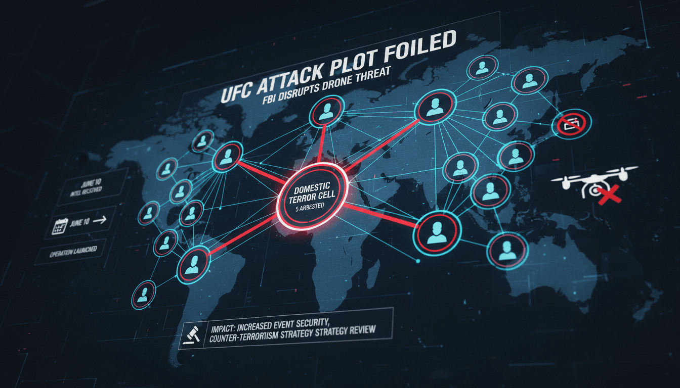 FBI Foils Alleged Drone Attack Plot at UFC Event in Washington