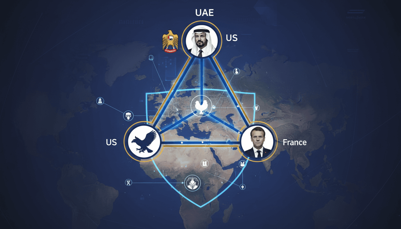 UAE President Engages with US and French Leaders at G7 Summit