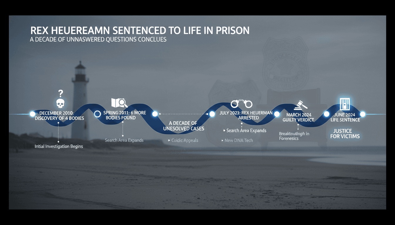 Rex Heuermann sentenced to life in prison for Gilgo Beach murders
