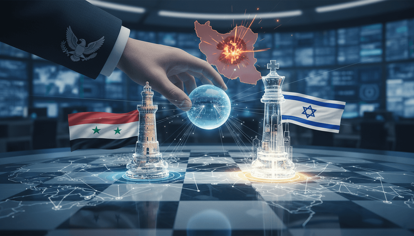 U.S. Pressure Revives Stalled Syria-Israel Negotiations