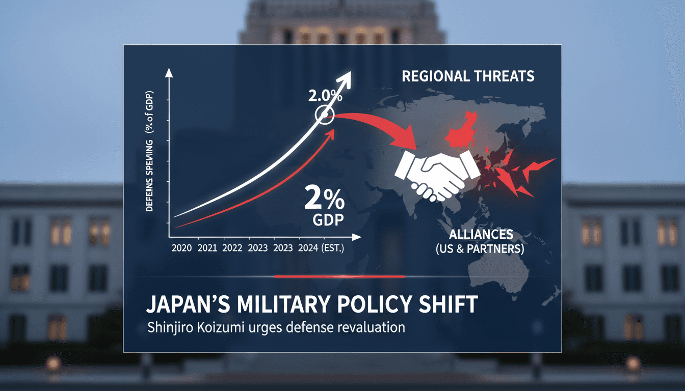 Japan's Defense Minister Calls for Major Shift in Military Policy