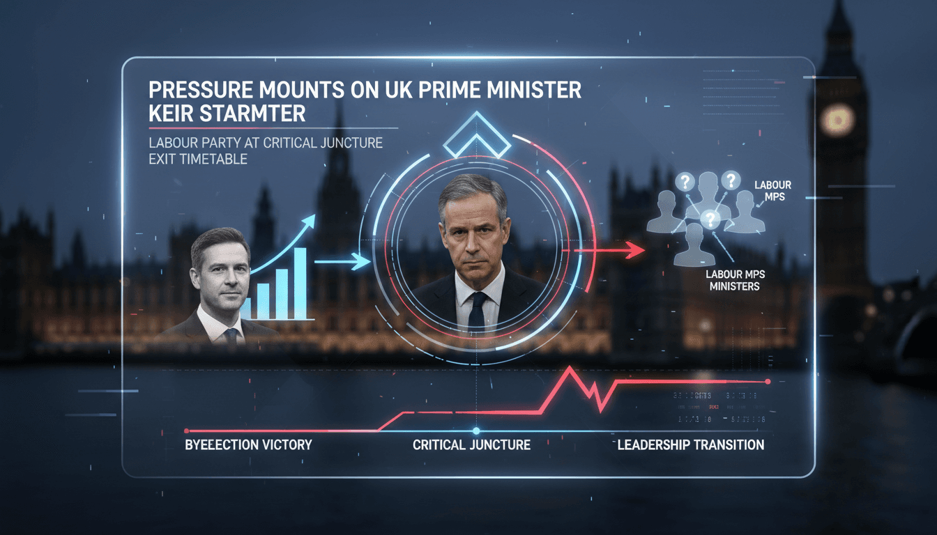 Pressure Mounts on UK Prime Minister Keir Starmer to Set Exit Timetable