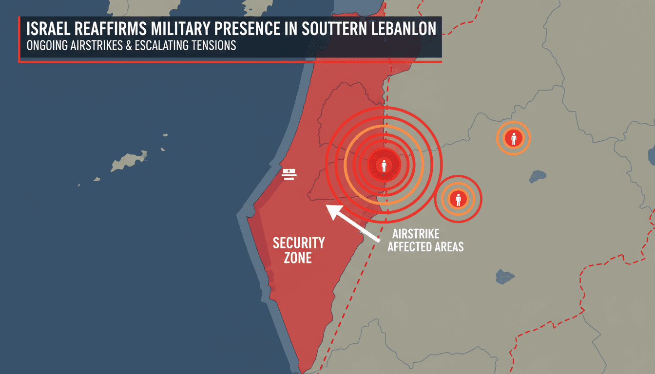 Israeli airstrikes in southern Lebanon and their impact on regional security.