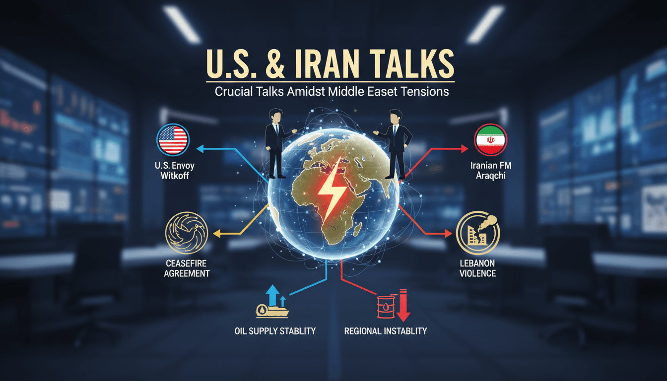 U.S. and Iran officials in negotiations amidst Middle East tensions