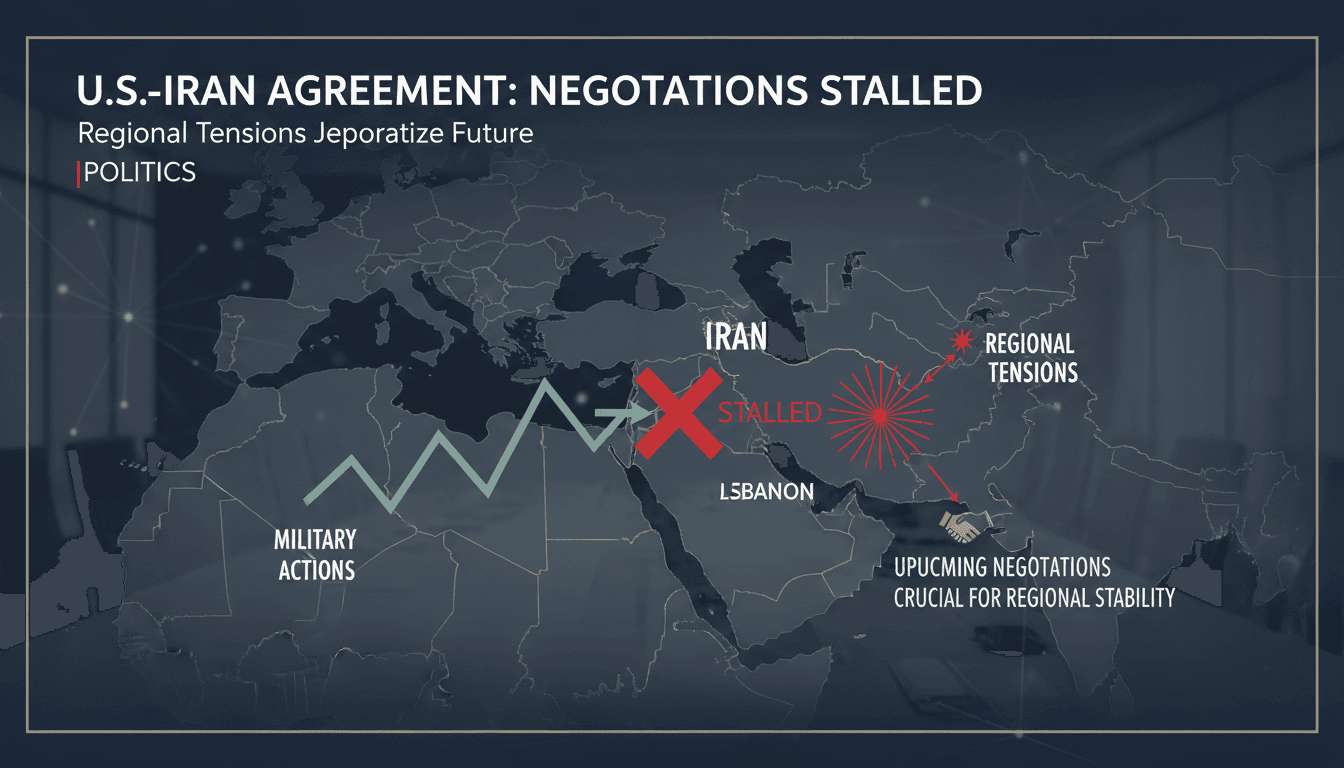 U.S.-Iran negotiations for new agreement stall amid regional tensions