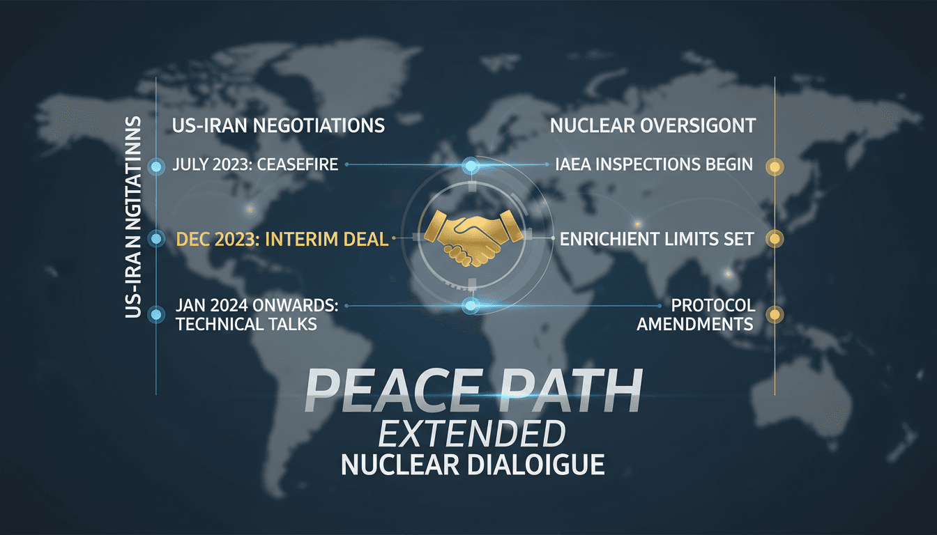US and Iran sign interim peace deal extending ceasefire and nuclear negotiations