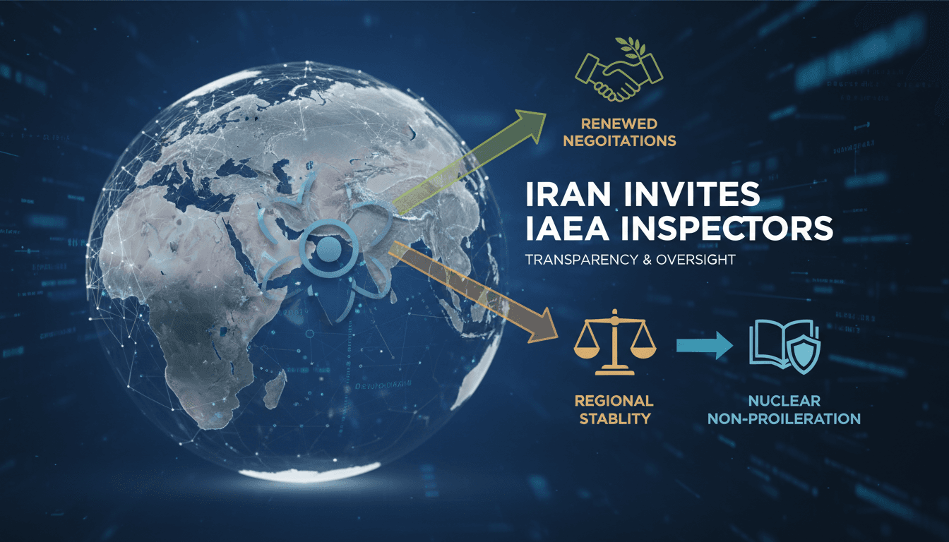Iran Invites IAEA Inspectors to Nuclear Facilities