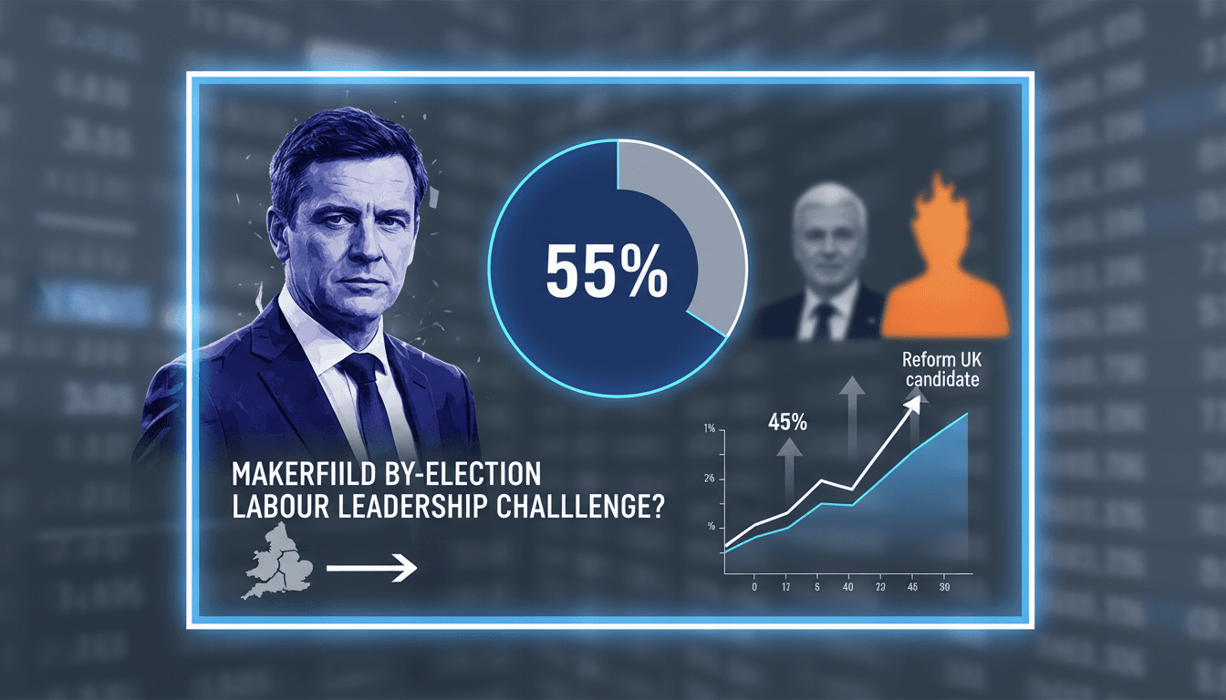 Andy Burnham wins Makerfield by-election with 55% of the vote