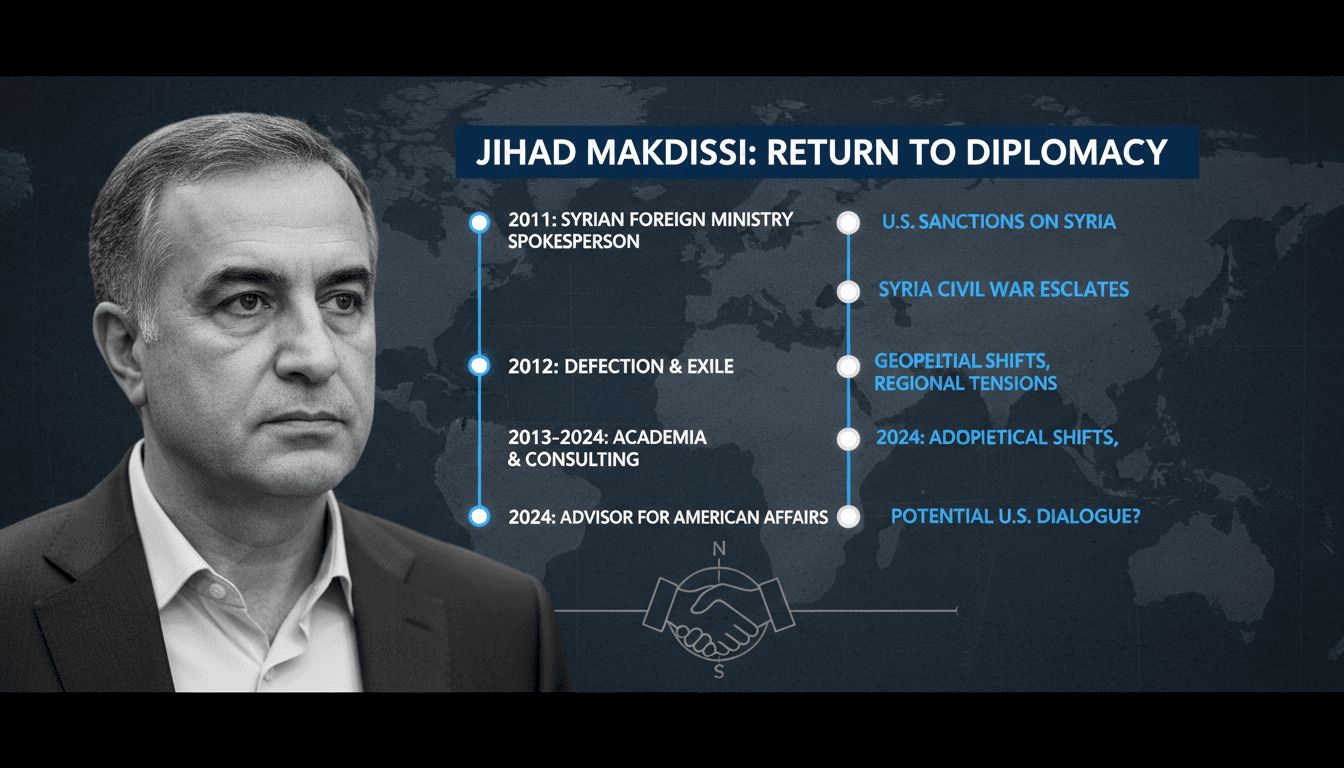 Jihad Makdissi appointed as advisor for American affairs in Syrian Foreign Ministry