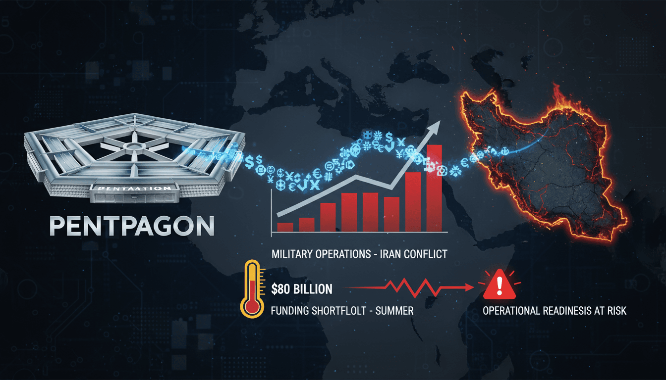Pentagon Requests $80 Billion for Military Operations Amid Iran Conflict