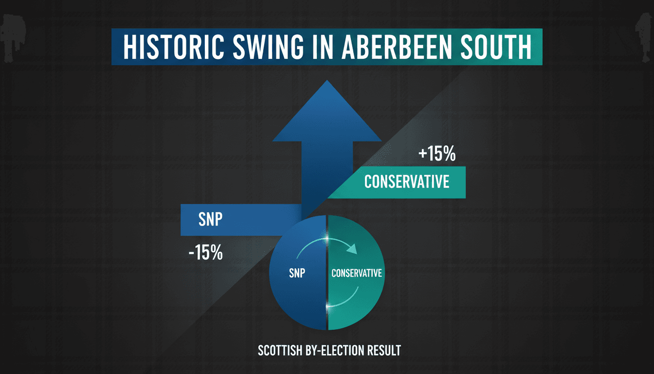 Scottish Conservatives win historic Aberdeen South by-election