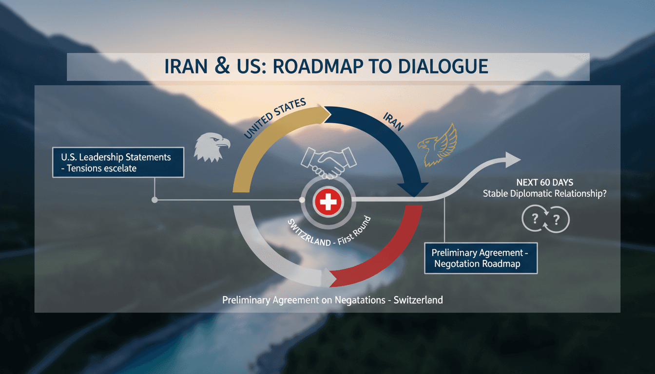 Diplomatic talks between Iran and the US in Switzerland