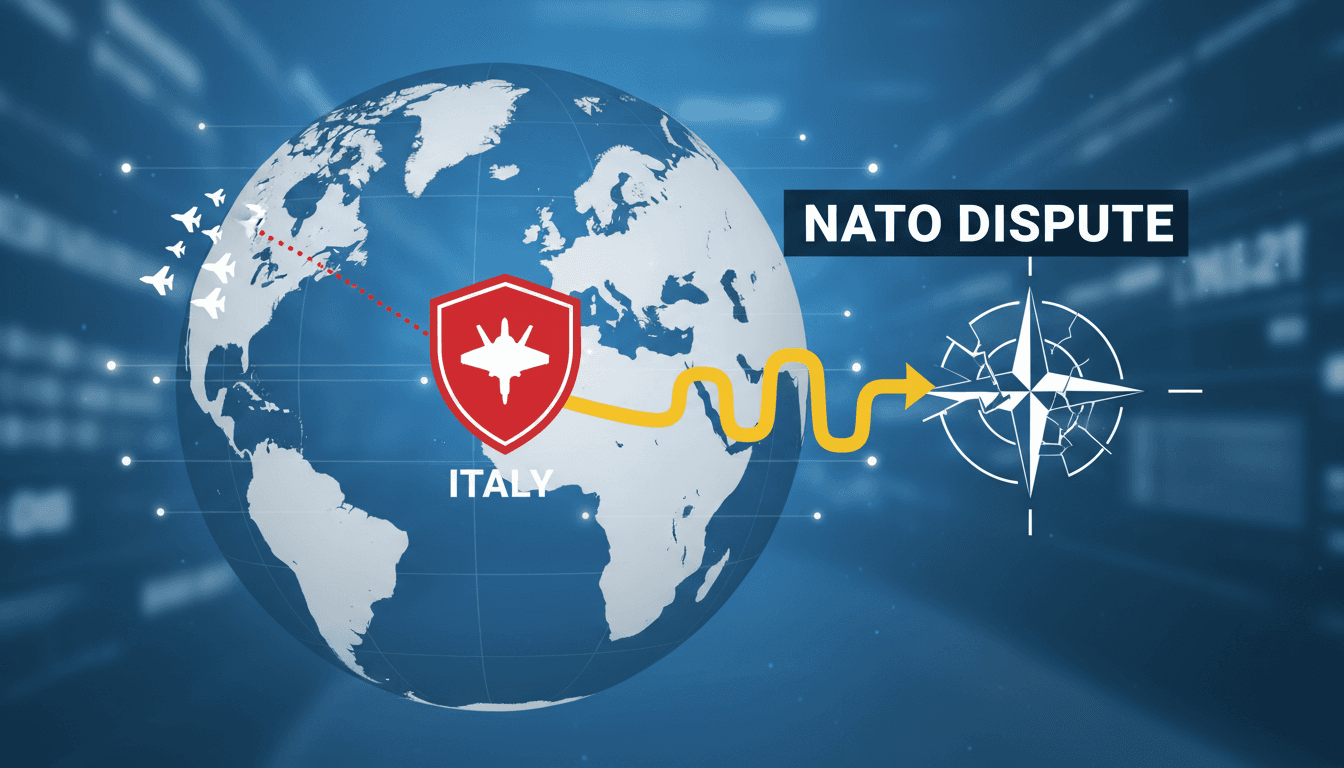 Italy's military bases and NATO's strategic operations