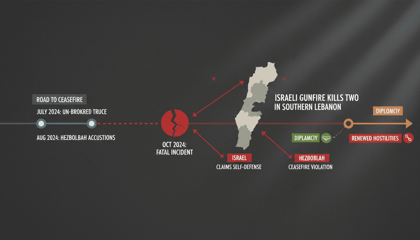 Israeli military presence in southern Lebanon amid ongoing tensions