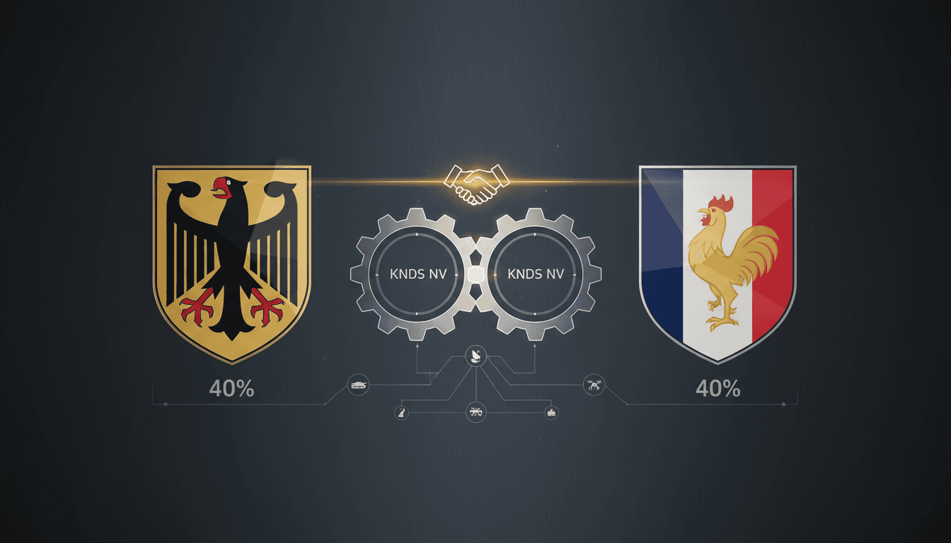 Germany and France strengthen defense ties with KNDS NV stake acquisition