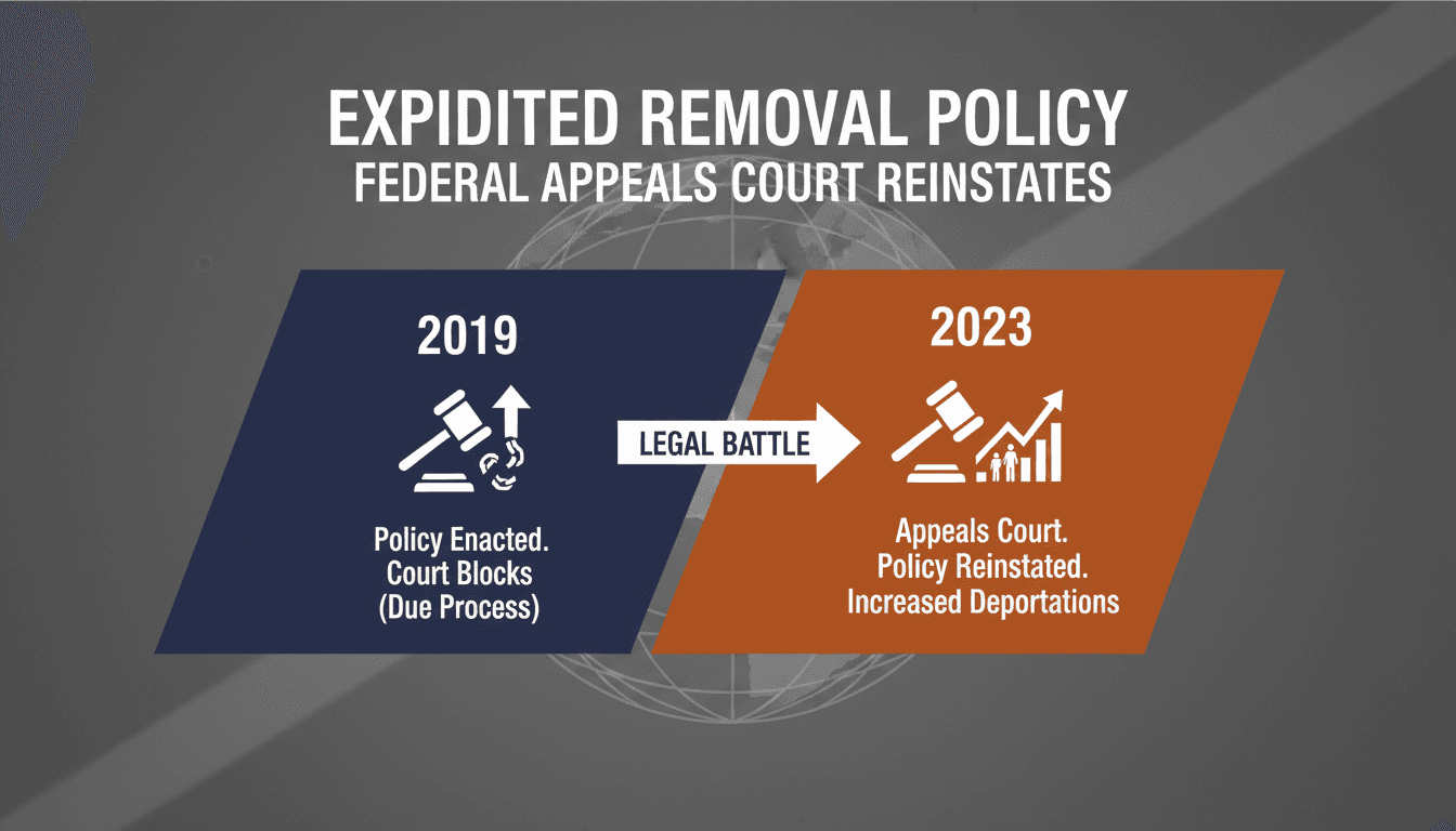 Federal appeals court ruling on expedited removal policy