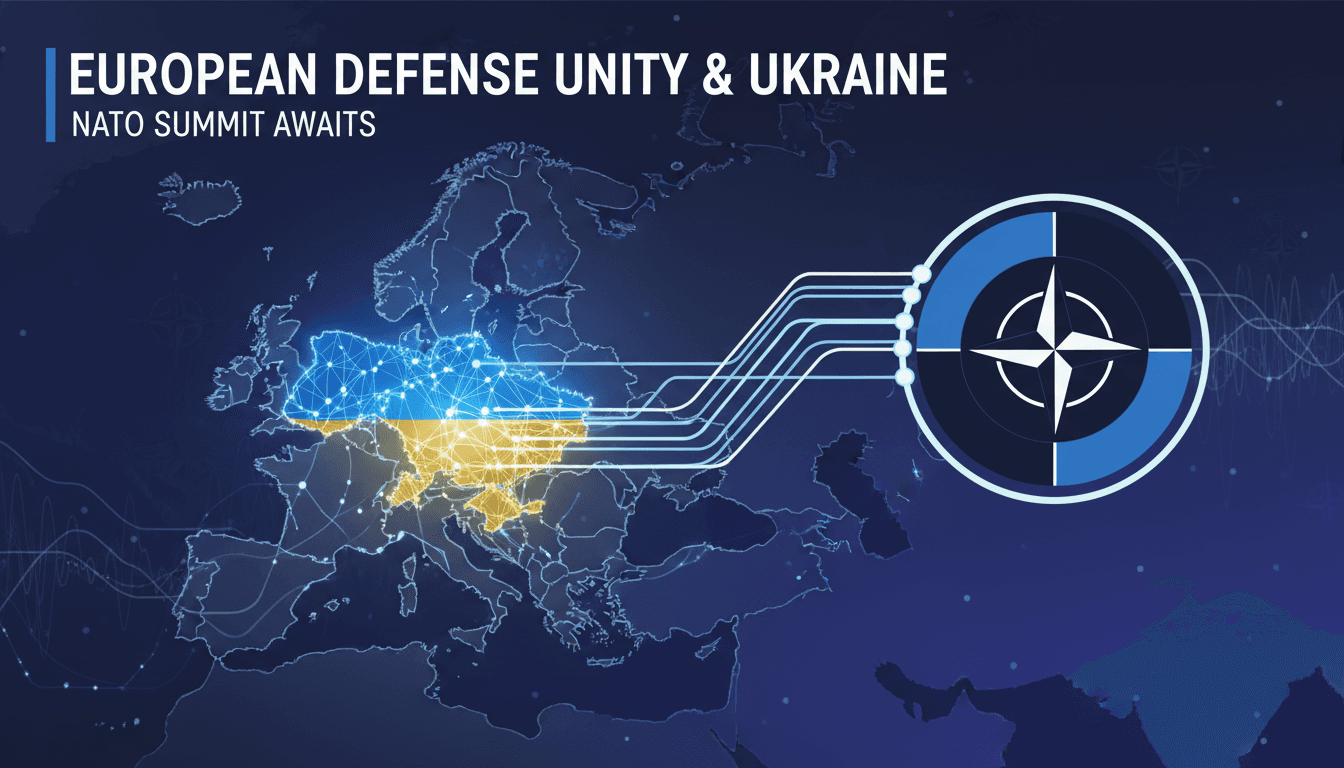 European leaders meeting in Berlin to discuss defense strategies.