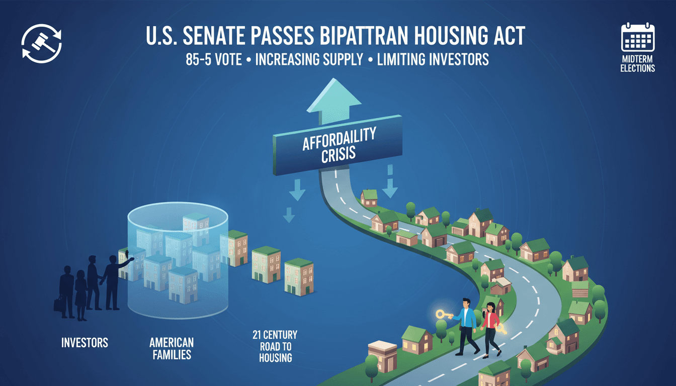 U.S. Senate Passes Bipartisan Housing Act to Address Affordability Crisis