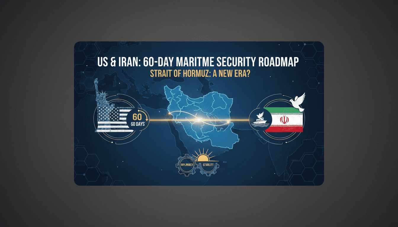 US and Iran agree on 60-day roadmap for maritime security talks