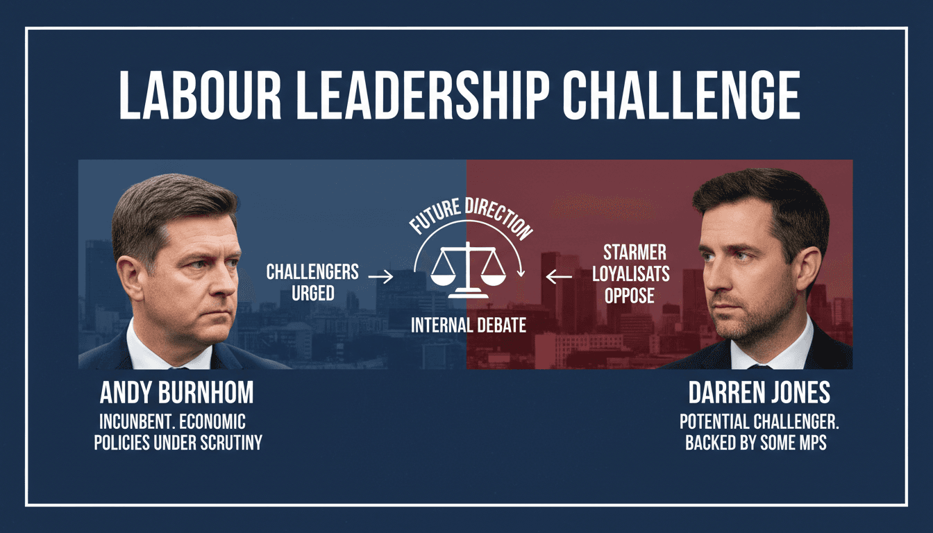 Labour MPs consider leadership challenge to Andy Burnham