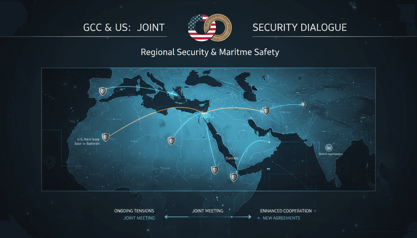 GCC and US officials discussing regional security in Bahrain
